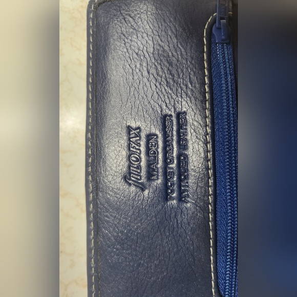 Blue FiloFax Malden Mini - Picture 5 of 8